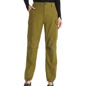 สีทึบสบายผู้หญิงกางเกงคาร์โก้คุณภาพระดับพรีเมียมที่ขายดีที่สุดผู้หญิงกางเกงคาร์โก้ - Product Image 2