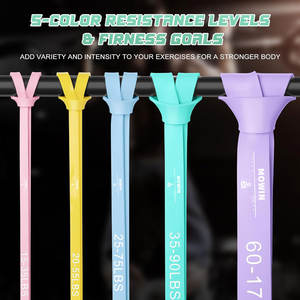 Exercice réglable en vrac logo personnalisé puissance fitness ombre <span class=keywords><strong>boxe</strong></span> bandes de résistance - Product Image 3