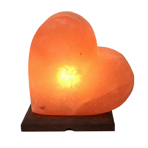 Haute qualité sel de l'Himalaya coeur USB lampe cristal naturel veilleuse vente en gros et approvisionnement OEM - Product Image 2