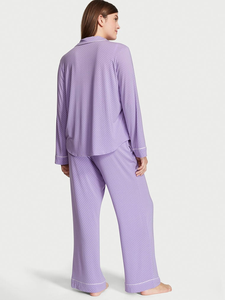 Conjunto de Pijama de Satén para Mujer, Elegante y Cómodo, Dos Piezas - Product Image 5