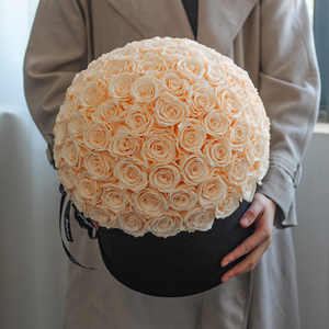 Lovebay Valentine Của Ngày Vĩnh Cửu Hoa Sắp Xếp Tự Nhiên Bảo Quản Hoa Hồng Biểu Tượng Tùy Chỉnh Bất Mãi Mãi Bất Tử Bảo Quản Hoa - Product Image 3