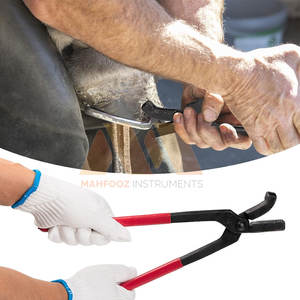 Kit d'outils de maréchal-ferrant complet, ensemble d'instruments de soin des sabots, durable et réutilisable, kit de maréchal-ferrant professionnel - Product Image 5