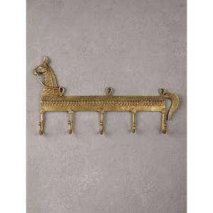 Crochets muraux uniques en laiton avec un design antique attrayant pour l'organisation de la maison, provenant de Qet From Rana Overseas Inc - Product Image 5