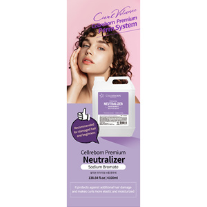 Cellreborn Premium Neutralizador de Fragancia Fresca Coreana Bromato de Sodio 4100ml Loción Permanente para Alisar el Cabello - Product Image 2