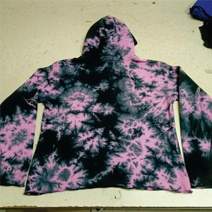 Sweat à capuche pour homme en coton lourd surdimensionné, style streetwear vintage, lavage à l'acide, broderie personnalisée - Product Image 4