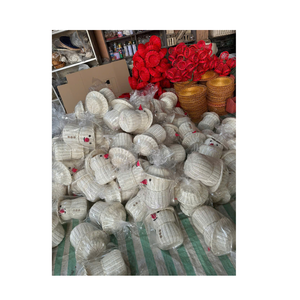 Ornements de Noël en rotin naturel, décorations en osier tissé à la main de qualité supérieure pour Noël Noel Tree Hanging Holiday Home Decor. - Product Image 5