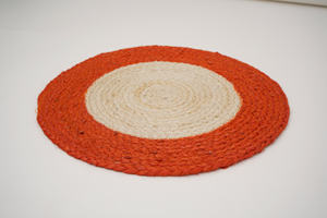 Set de table en jute tressé 40 x 40 cm, fait main, écologique, pour table à manger, vaisselle, vente en gros, export en vrac - Product Image 2