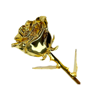 Pieza decorativa creativa de Rosa chapada en oro de 24 quilates PARA EL Día de San Valentín y Navidad, regalo especial a un precio razonable - Product Image 3