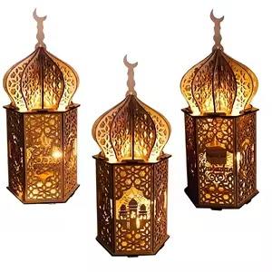 Decoración de Mesa de Metal Estilo Mezquita, Centro de Mesa Islámico Elegante, Hecho a Mano, Moderno, Decoración para el Hogar, Interior, Elegante, para Ramadán y Eid - Product Image 6