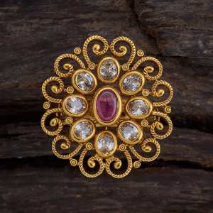Antique-Style Alloy <b>Finger</b> <b>Ring</b> Bezel Setting Trendy Geometric Number Shape Luxury Religious Classic Style Wedding 151935 - Product Image 1