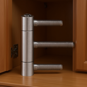 BAKA C 1-20 WF Bisagra Oculta de 3 Partes con Mecanismo de Bloqueo de Pasador de Zinc de Alta Calidad DIN Izquierda/Derecha para Puertas de Madera y Organizadores de Gabinetes - Product Image 3