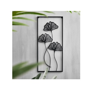 Décoration murale abstraite en métal artisanal de qualité supérieure pour intérieurs élégants Décoration murale abstraite en métal artisanal pour intérieurs - Product Image 2