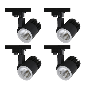 ไฟ LED ดาวน์ไลท์แบบ2ชั้นสีดำสำหรับไฟสปอตไลท์สีขาว