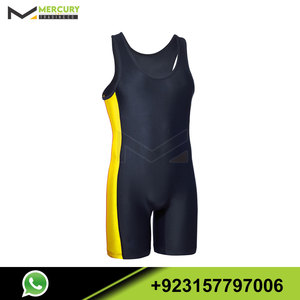 Nouveaux Singlets de lutte professionnels personnalisés de haute qualité, créez vos propres Singlets de lutte personnalisés - Product Image 5