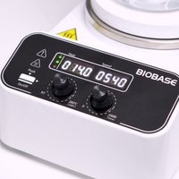 Agitateur magnétique à plaque chauffante BIOBASE Dubaï BK-MS280 avec capteur de température LED PT1000, plaque chauffante en céramique 280°C pour laboratoire et hôpital