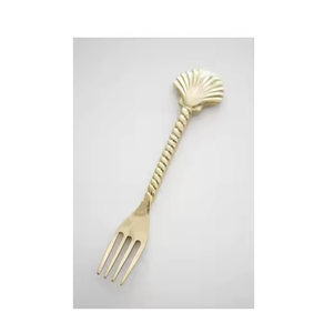 Fourchette en laiton Fournisseur en gros Fourchette en laiton élégante royale Table de dîner article décoratif Fourchette en laiton - Product Image 5