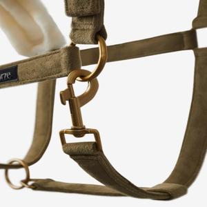 Licou en nylon durable et élégant pour chevaux avec boucle en laiton robuste réglable au nez et anneau pour chevaux tailles personnalisées - Product Image 4