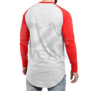 Nouveau modèle 2026 Care Master – T-shirt homme à manches longues, durable, personnalisable, bicolore, vente en gros - Product Image 4