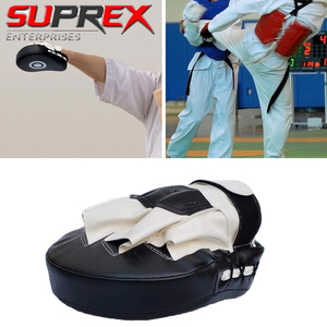 Taekwondo Double <b>Kick</b> Training Pad Leather Martial Arts Karate Strike <b>Shield</b> Durable Striking Pad Fully Customized Quality - Product Image 4