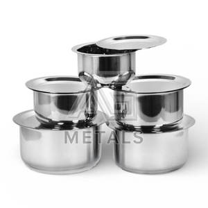 Mini Olla de Acero Inoxidable para Leche con Asa y Tapa, para Calentar Leche de Bebé, Ligera, Apta para Lavavajillas - Product Image 2