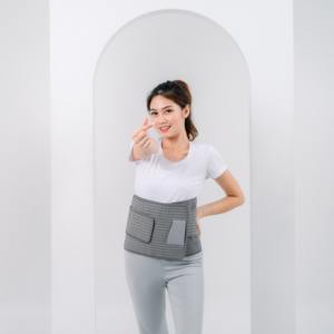 Corset en bambou nano ultra fin, ultra doux, respirant, avec sangles élastiques en coton pour le soutien de l'abdomen/de la taille/du dos, confort quotidien - Product Image 2