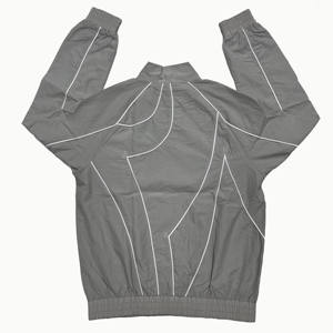 2024 New Arrival High Quality Hooded <b>Reversible</b> Eco-Friendly Winter Windbreaker <b>Jacket</b> Mens Polyester Sport <b>Jacket</b> - Product Image 2