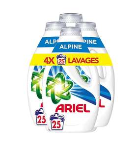 Detergente Líquido para Plásticos, 25 Lavados, Alpine Ecológico, Gran Capacidad, Mayor Blanquez, Impresionante Lavado a Baja Temperatura (Paquete de 4) - Product Image 1