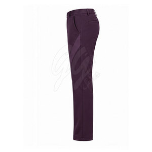 Pantalones de golf modernos con tela elástica flexible, corte ajustado y bolsillos para campos de golf, uso casual y actividades al aire libre. - Product Image 4