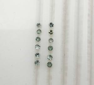 Lote de piedras preciosas sueltas de corte redondo de Alejandrita natural de 2,25 MM, piedras preciosas facetadas de Alejandrita de alta calidad - Product Image 6