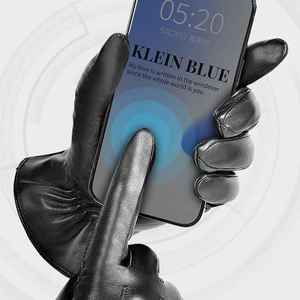 Fabricant d'équipement d'origine Prix de gros personnalisé Gants en cuir à doigts entiers Nouvelle marque 100% Gants en cuir véritable de haute qualité tendance - Product Image 4