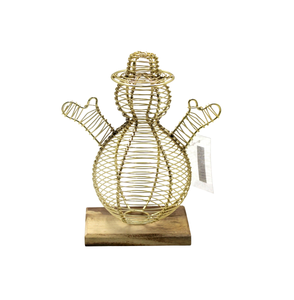 Portavelas de Adviento blanco hecho a mano Texto dorado Nuevo diseño Soporte decorativo para iluminación de fiesta de Navidad Otros portavelas - Product Image 3