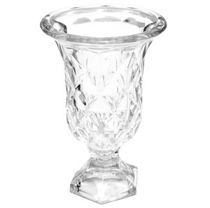 Jarrón de cristal decorativo transparente para decoración del hogar de 8 pulgadas, productos calientes, jarrón cilíndrico, cristal transparente y cristal para centro de mesa de boda - Product Image 5
