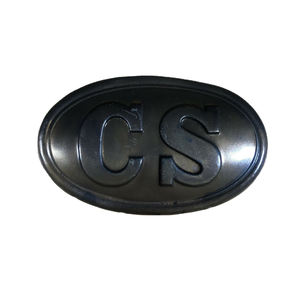 Cinturón personalizable al por mayor de latón 100% para hombre con hebilla uniforme y logotipo de servicio de diseño OEM - Product Image 5