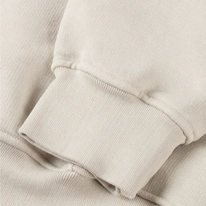 Nouveaux hommes 500GSM sweats à capuche en coton lourd couleur unie sweat-shirt d'hiver pour homme - Product Image 3