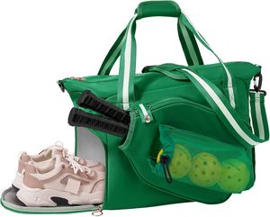 OEM ODM Pickleball <b>Tote</b> <b>Bag</b> with Shoe Compartment 30-40L Capacity Rack <b>Bags</b> <b>for</b> Women <b>Men</b> Vietnam Manufacturer - Product Image 1