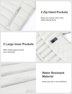 Chaqueta acolchada ligera para hombre, chaqueta cálida de invierno para hombre, abrigo hinchado alternativo - Product Image 4