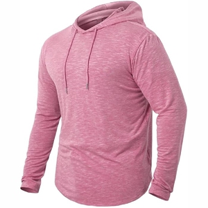 <b>Pink</b> <b>Hoodie</b> Comfortable Everyday Fit Pullover <b>Hoodie</b> for Casual Wear custom size and design - Product Image 3