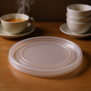 Coperchio per tazza da zuppa monouso da 20-32 oz realizzato in PLA - Product Image 3