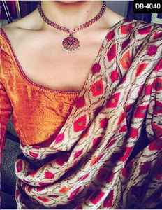 Sarees Banarasi en coton pour femmes Dernière mode Prêt à porter Sud de l'Inde Fête de mariage Bas prix Palazzo Vente en gros - Product Image 5