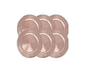 Couleurs personnalisées Lot de 4 dessus de table Petite taille Couleur personnalisée Assiette de présentation pour dîner Fait à la main Assiette de présentation décorative en gros - Product Image 2