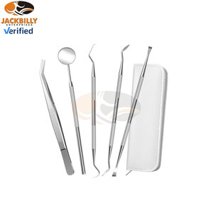 ชุดเครื่องมือตรวจสุขภาพช่องปากพื้นฐาน สแตนเลส ใช้สำหรับการผ่าตัดด้วยมือ ใช้ซ้ำได้ คุณภาพสูง ได้รับการรับรองมาตรฐาน CE ระดับ I - Product Image 6