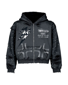 Sudadera con Capucha Personalizable de Invierno para Hombre - Diseño y Logotipo Personalizados 100% Algodón Ecológico - Product Image 3