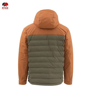 Blouson matelassé pour homme en tissu respirant, look contemporain, couleur personnalisée, tailles plus grandes, services OEM et ODM disponibles - Product Image 2