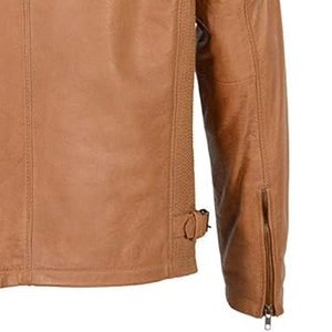 Venta caliente ropa de hombre chaqueta de cuero para adultos usan nueva chaqueta de cuero a prueba de viento de moda para hombres - Product Image 4