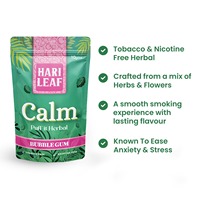Hari Leaf Bubble Gum Herbal Calm Blend Sans Tabac Sans Nicotine Marque Privée Fabricant OEM