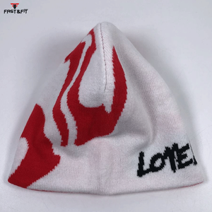 Nouvelle conception, haute qualité, respirant, imperméable, en coton polaire tricoté, bonnets et casquettes, bonnets d'hiver unisexes, broderie 3D - Product Image 4