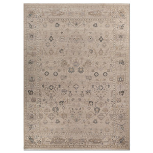 Tapis en laine noué à la main Someplace in Time, ivoire, motif médaillon EA-3009, pour usage domestique - Jaipur Rugs ZA - Product Image 1