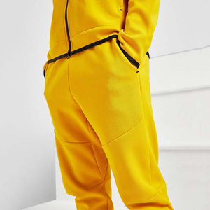 Conjunto Deportivo de Invierno Ecológico 100% Algodón para Hombre, con Logotipo Personalizado, Sudadera con Capucha y Pantalones Deportivos - Product Image 5