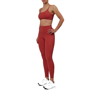 Women's Breathable Eco-Friendly Plus Size Quick Dry Medium Support Solid Pattern Spandex/Polyester Workout Fitness Sports Set - Product Image 6