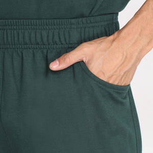 Logotipo personalizado Entrenamiento Gimnasio 100% Algodón Verano Chándales 2 Piezas Conjuntos Alta Calidad Bulk Jogger Hombres Chándales Set - Product Image 3